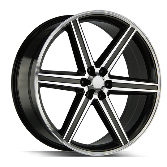 R148-252710GBMS - Strada OE Replica R148 Iroc 22X9 5x127 10mm Gloss Black Machined - Strada OE Replica Wheels Canada