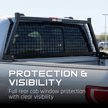 Charger l'image dans la galerie, WMF10070 Westcan Iron Back Fleetpro Steel Cab Guard Safety Headache Rack For 15-26 F150 Westcan Canada