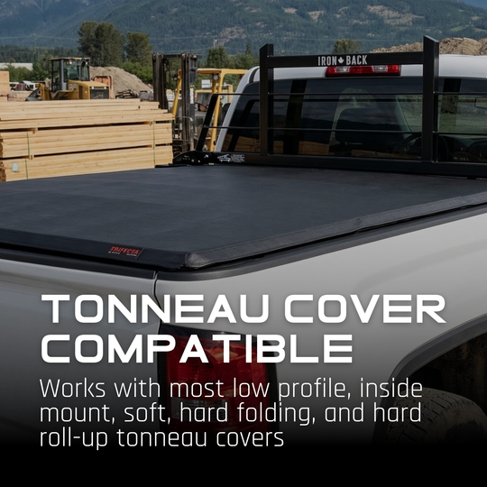 WMT10060 Westcan Iron Back Timberline Steel Cab Guard Safety Headache Rack For 17-22 Super Duty Westcan Canada