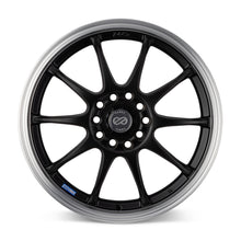 Charger l'image dans la galerie, 409-770-16BK - Enkei J10 17X7 5X112 / 5X120.65 38mm Matte Black With Machined Lip - Enkei Wheels Canada