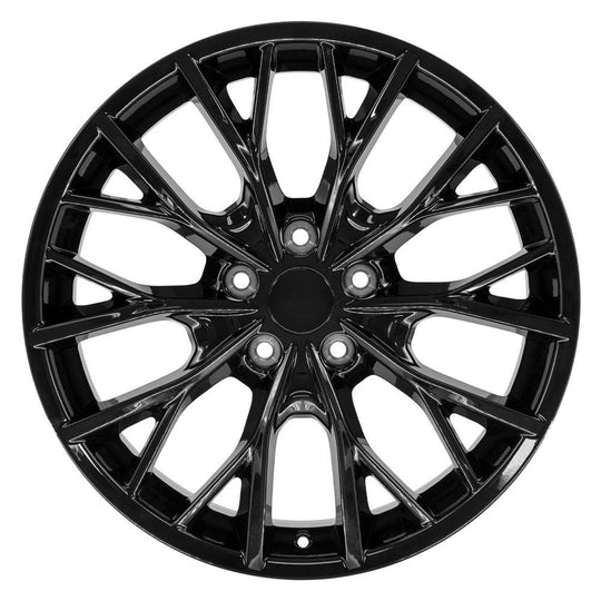 JP30-20085-5500-50B - OE Wheels Replica JP30 20X8.5 5X127 ET50mm Gloss Black - OE Wheels Wheels Canada