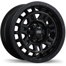 Charger l'image dans la galerie, F268-1780-83BN+40C931 - Fast HD K-O 17X8 6X139.7 40mm Gloss Black - Fast HD Wheels Canada