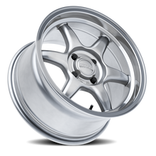Charger l'image dans la galerie, K11H-158014-00 - Kansei Tandem K11H 15X8 4X114.3 0mm Machined Lip Hyper Silver - Kansei Wheels Canada