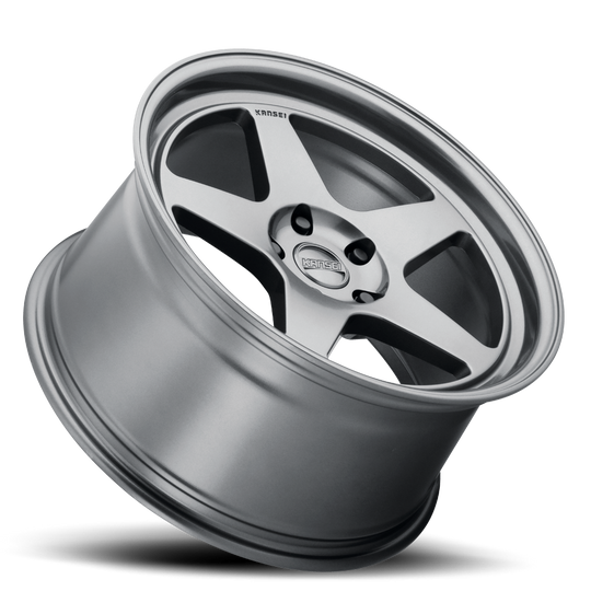 K12G-199517+22 - Kansei KNP K12G 19X9.5 5X112 22mm Gloss Gunmetal Gray - Kansei Wheels Canada