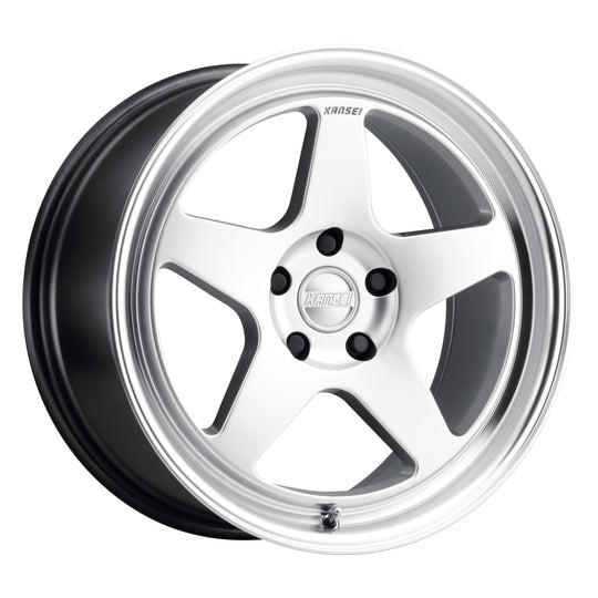 K12H-189016+35 - Kansei KNP K12H 18X9 5X100 35mm Hyper Silver - Kansei Wheels Canada