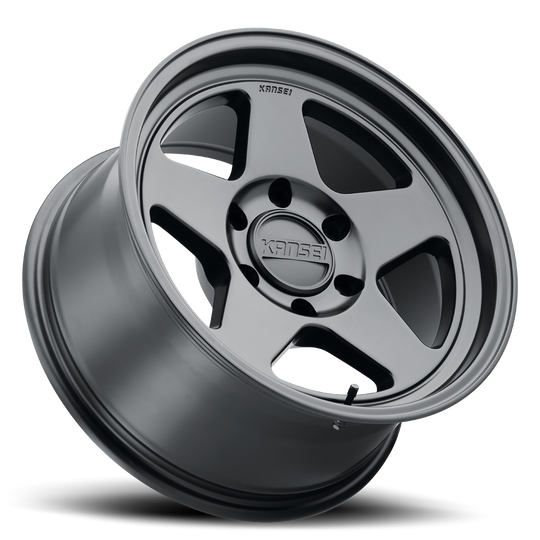 K12MB-78560-10 - Kansei KNP K12MB 17X8.5 6X139.7 -10mm Matte Black - Kansei Wheels Canada