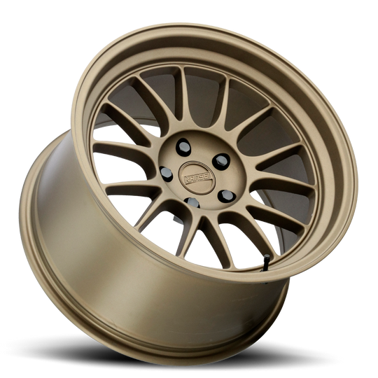 K13B-189512+22 - Kansei Corsa K13B 18X9.5 5X114.3 22mm Textured Satin Bronze - Kansei Wheels Canada