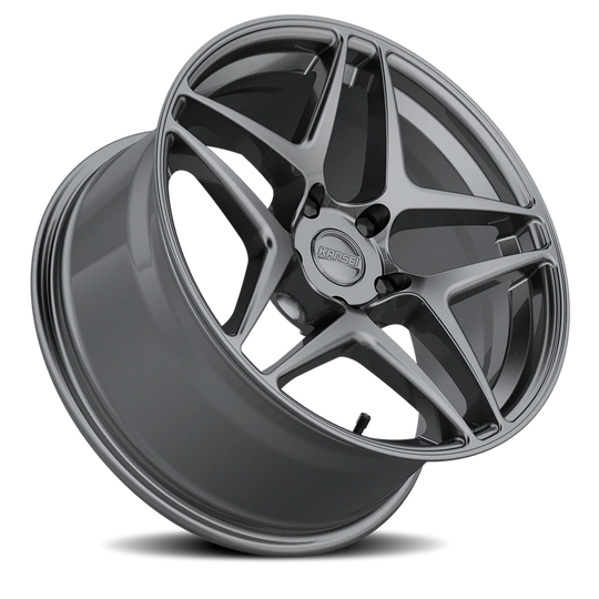 K15G-189518+22 - Kansei Astro K15G 18X9.5 5X120 22mm Gloss Gunmetal Gray - Kansei Wheels Canada