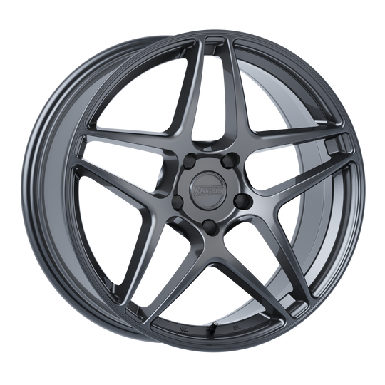 K15G-198512+35 - Kansei Astro K15G 19X8.5 5X114.3 35mm Gunmetal - Kansei Wheels Canada