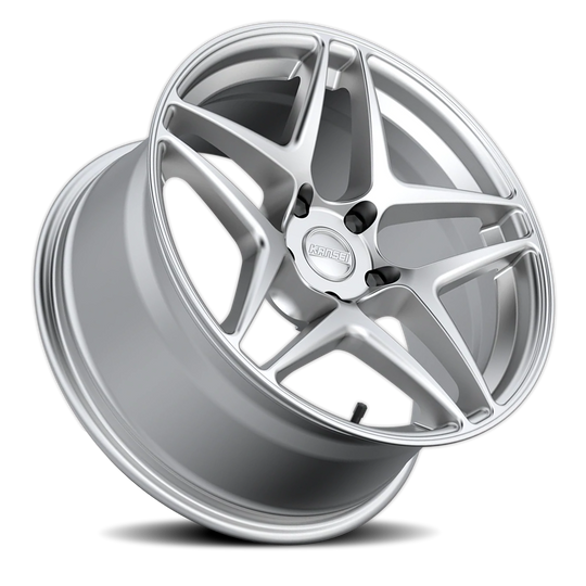 K15H-199517+22 - Kansei Astro K15H 19X9.5 5X112 22mm Hyper Silver - Kansei Wheels Canada
