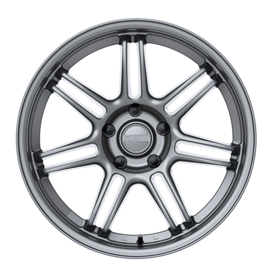 K17G-188512+35 - Kansei Seven K17G 18X8.5 5X114.3 35mm Gloss Gunmetal - Kansei Wheels Canada