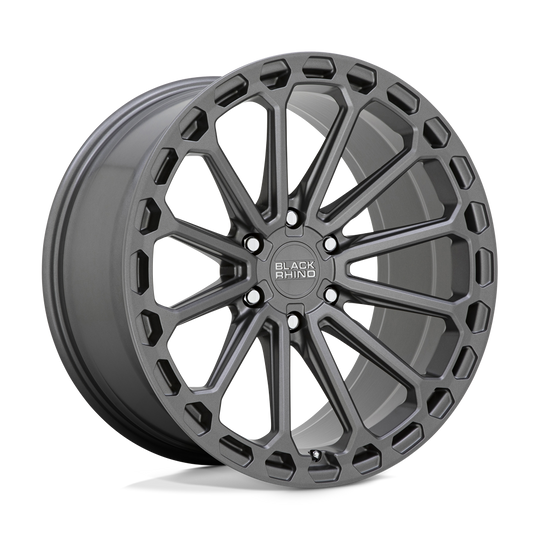 1795KZN186114G76 - Black Rhino Kaizen 17X9.5 6X114.3  18mm Matte Gunmetal - Black Rhino Wheels Canada