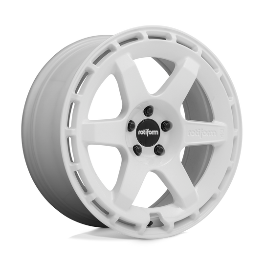 R1831985F8+45 - Rotiform R183 KB1 19X8.5 5X112  45mm Gloss White - Rotiform Wheels Canada
