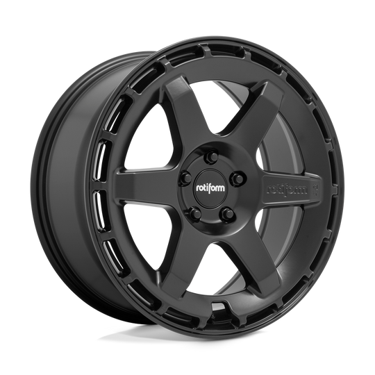 R186198531+42 - Rotiform R186 KB1 19X8.5 5X108  42mm Matte Black - Rotiform Wheels Canada