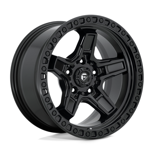 D69717907545 - Fuel Off-Road D697 Kicker 17X9 5X127 -12 mm Matte Black - Fuel Off-Road Wheels Canada