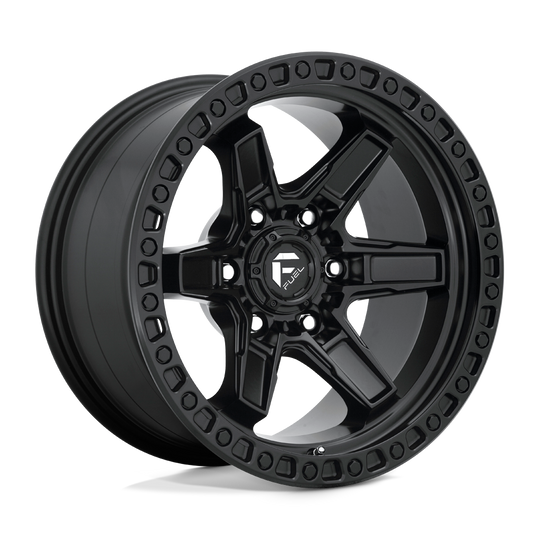 D69717908750 - Fuel Off-Road D697 Kicker 17X9 6X114.3 ET 1mm Matte Black - Fuel Off-Road Wheels Canada
