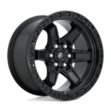 Load image into Gallery viewer, D69717908755 - Fuel Off-Road D697 Kicker 17X9 6X114.3 12mm Matte Black - Fuel Off-Road Wheels Canada