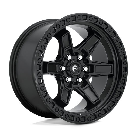 D69717908755 - Fuel Off-Road D697 Kicker 17X9 6X114.3 12mm Matte Black - Fuel Off-Road Wheels Canada