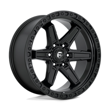 Load image into Gallery viewer, D69720908750 - Fuel Off-Road D697 Kicker 20X9 6X114.3 ET 1mm Matte Black - Fuel Off-Road Wheels Canada