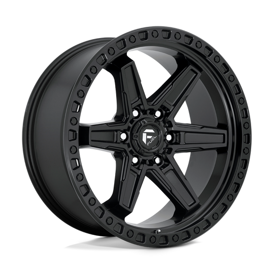 D69720908750 - Fuel Off-Road D697 Kicker 20X9 6X114.3 ET 1mm Matte Black - Fuel Off-Road Wheels Canada