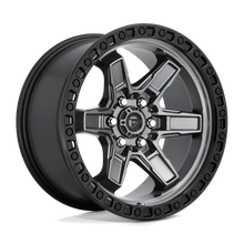 Charger l'image dans la galerie, D69817908755 - Fuel Off-Road D698 Kicker 17X9 6X114.3 12mm Matte Gun Metal Black Bead Ring - Fuel Off-Road Wheels Canada