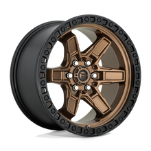 Load image into Gallery viewer, D69917908755 - Fuel Off-Road D699 Kicker 17X9 6X114.3 12mm Matte Bronze Black Bead Ring - Fuel Off-Road Wheels Canada