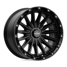 Load image into Gallery viewer, KM10279035712N - KMC KM102 Signal 17X9 5X127 / 5X139.7 -12mm Satin Black - KMC Wheels Canada