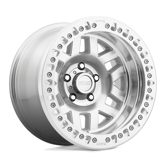 KM22979050538N - KMC KM229 Machete Crawl Beadlock 17X9 5X127 -38 mm Machined - KMC Wheels Canada