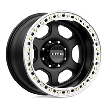Load image into Gallery viewer, KM23321080748N - KMC KM233 Hex Beadlock 20X10 8X165.1 -48 mm Satin Black - KMC Wheels Canada