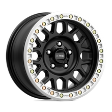 Charger l'image dans la galerie, KM23478560700 - KMC KM234 Grenade Desert Beadlock 17X8.5 6X139.7  0mm Satin Black - KMC Wheels Canada