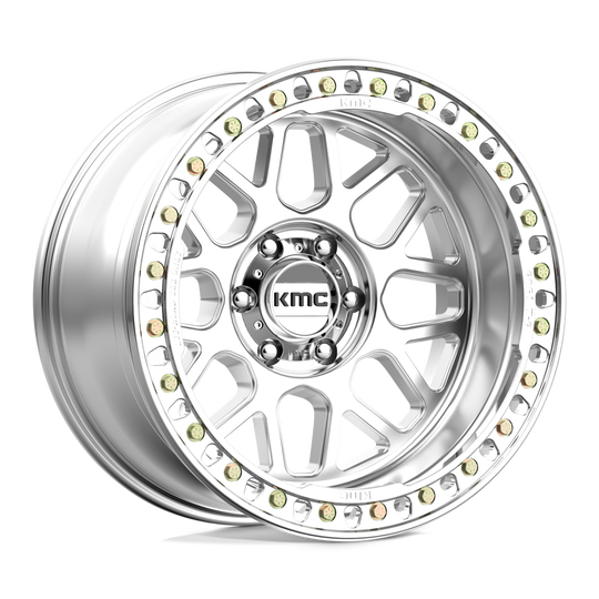 KM23521060548N - KMC KM235 Grenade Crawl Beadlock 20X10 6X139.7 -48 mm Machined - KMC Wheels Canada