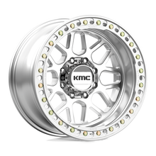 Load image into Gallery viewer, KM23521087548N - KMC KM235 Grenade Crawl Beadlock 20X10 8X170 -48 mm Machined - KMC Wheels Canada