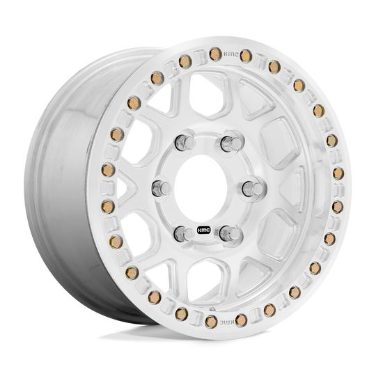 KM44479085512N - KMC KM444 Mesa Forged Beadlock 17X9 5X139.7 -12 mm Raw Machined - KMC Wheels Canada
