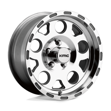 Load image into Gallery viewer, KM52268060500 - KMC KM522 Enduro 16X8 6X139.7  0mm Machined - KMC Wheels Canada