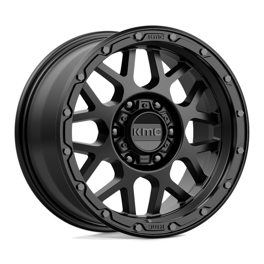 KM53579068718 - KMC KM535 Grenade Off-Road 17X9 6X139.7  18mm Matte Black - KMC Wheels Canada