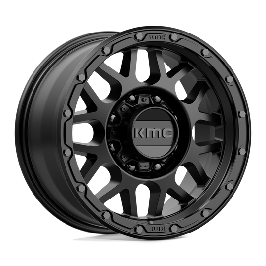KM53579087718 - KMC KM535 Grenade Off-Road 17X9 8X170  18mm Matte Black - KMC Wheels Canada