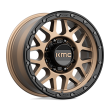 Load image into Gallery viewer, KM53579088618 - KMC KM535 Grenade Off-Road 17X9 8X180  18mm Matte Bronze Matte Black Lip - KMC Wheels Canada