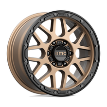 Load image into Gallery viewer, KM53588563635 - KMC KM535 Grenade Off-Road 18X8.5 6X135  35mm Matte Bronze Matte Black Lip - KMC Wheels Canada