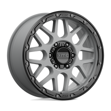 Charger l'image dans la galerie, KM53588568435 - KMC KM535 Grenade Off-Road 18X8.5 6X139.7  35mm Matte Gray Matte Black Lip - KMC Wheels Canada