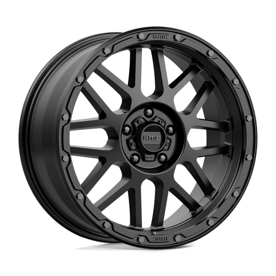 KM53529085718 - KMC KM535 Grenade Off-Road 20X9 5X139.7  18mm Matte Black - KMC Wheels Canada