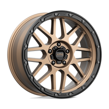 Load image into Gallery viewer, KM53529050618 - KMC KM535 Grenade Off-Road 20X9 5X127  18mm Matte Bronze Matte Black Lip - KMC Wheels Canada