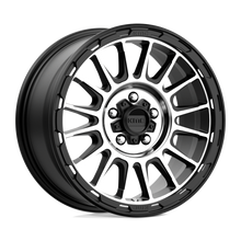 Load image into Gallery viewer, KM54278012535 - KMC KM542 Impact 17X8 5X114.3  35mm Satin Black Machined - KMC Wheels Canada