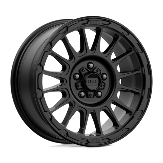 KM54278012735 - KMC KM542 Impact 17X8 5X114.3  35mm Satin Black - KMC Wheels Canada