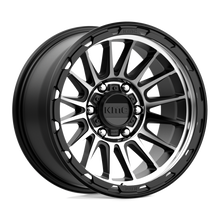 Load image into Gallery viewer, KM54279068512N - KMC KM542 Impact 17X9 6X139.7 -12 mm Satin Black Machined - KMC Wheels Canada
