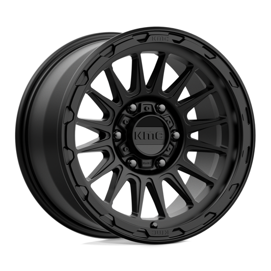 KM54279063718 - KMC KM542 Impact 17X9 6X135  18mm Satin Black - KMC Wheels Canada