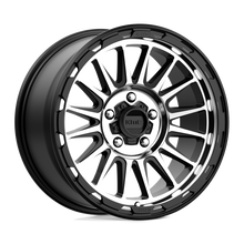 Load image into Gallery viewer, KM54289050518 - KMC KM542 Impact 18X9 5X127  18mm Satin Black Machined - KMC Wheels Canada