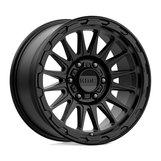 KM54289064718 - KMC KM542 Impact 18X9 6X114.3  18mm Satin Black - KMC Wheels Canada