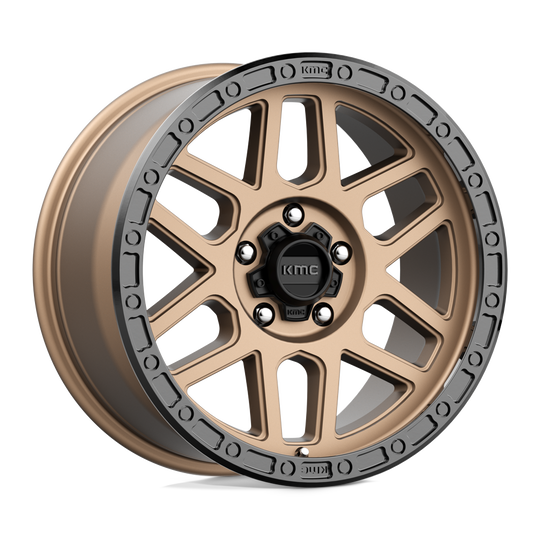 KM54489058625 - KMC KM544 Mesa 18X9 5X150  25mm Matte Bronze With Black Lip - KMC Wheels Canada