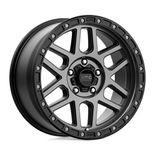 Load image into Gallery viewer, KM54489058425 - KMC KM544 Mesa 18X9 5X150  25mm Satin Black With Gray Tint - KMC Wheels Canada
