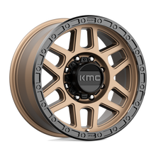 Load image into Gallery viewer, KM54489088618 - KMC KM544 Mesa 18X9 8X180  18mm Matte Bronze With Black Lip - KMC Wheels Canada